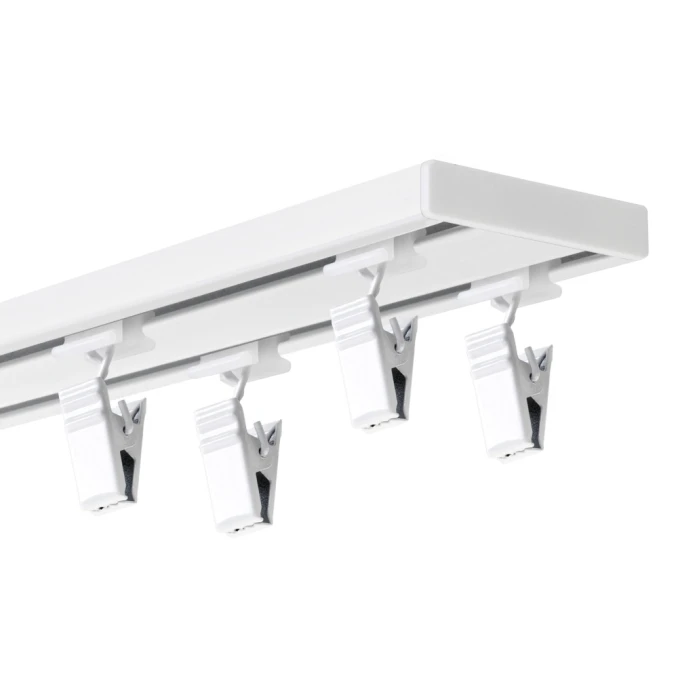 DUO-Deckenschiene aus Aluminium