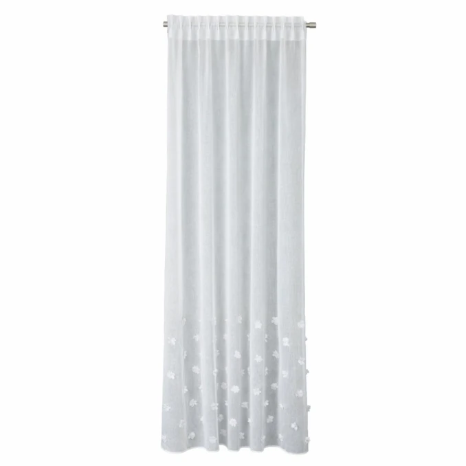 Frühlingsgardinen mit Faltenband